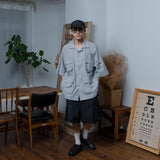 Military low cord cargo nylon shorts【AZR-BL-0001-05】