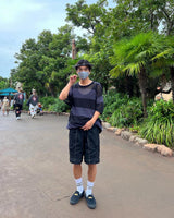 studentapathy denim half pants【SA0157】