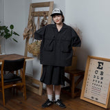 Military low cord cargo nylon shorts【AZR-BL-0001-05】