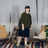 Military wrap pocket drawcord T-shirt 【AZR-BALLSY-22SS-AA】