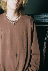 스테 치 니트의 손상