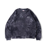 Tie dye pattern damage sweat