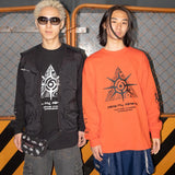 9090 Techno Triangle Long Tee