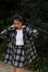 RAISED CHECK JAKET【AZR-HTH-0001-036】