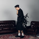 Military-like China shirt 【AZR-BL-0001-017】