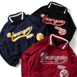 front logo fleese jackt