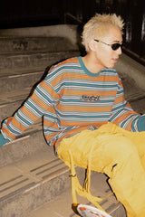 9090 Techno Stripe長T卹