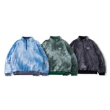 student apathy reversible half zip sweat 【SA0172】