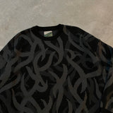 圓滿的軍事部落迷彩針織