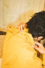 徽標徽標棉線教練夾克