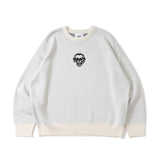 skull jacquard knit