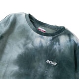 Tie dye pattern damage sweat