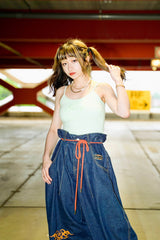 9090 Techno氣球牛仔褲