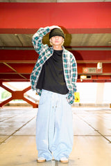 9090 Techno氣球牛仔褲