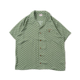 Open collar dot shirt