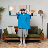 Wide loose kanoko polo shirt 【AZR-BALLSY-22SS-AC】