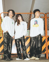 Eco leather pants series *straight