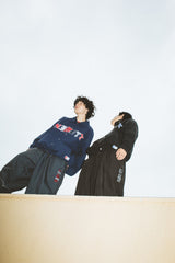 徽標徽標棉線教練夾克