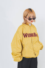 WudgeBoy logo nylon stadium jumper