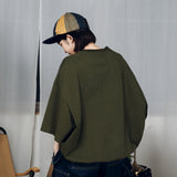 Military wrap pocket drawcord T-shirt 【AZR-BALLSY-22SS-AA】