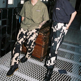 Cow pattern Pants