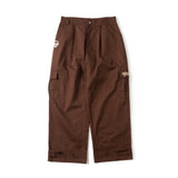 1tuck wide cargo pants