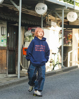 switching balloon denim pants