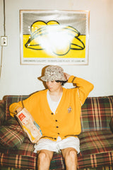 "N" Logo Stitch Cardigan