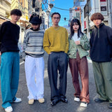 YS taperd color denim