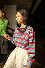 9090 Techno Stripe長T卹