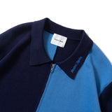 student apathy ZIP UP knit polo【AZR-SA-0001-019】