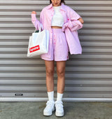 2WAY COLOR SHIRT SETUP【AZR-HTH-0001-016】