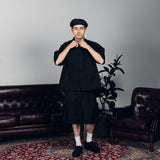 Military-like China shirt 【AZR-BL-0001-017】