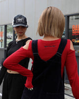 HTH original open shoulder tops