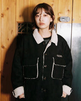 suede jacket boa lining