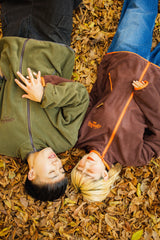 color scheme fleece jacket