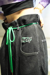 9090 Techno氣球牛仔褲