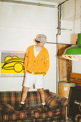 "N" Logo Stitch Cardigan