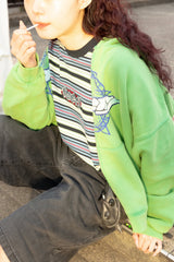 9090 Techno Stripe長T卹