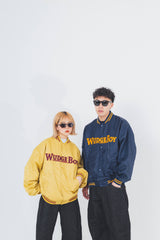 WudgeBoy logo nylon stadium jumper