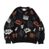 YS whole pattern knit