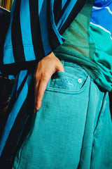 9090旅行彩色牛仔布