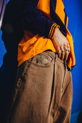 9090旅行彩色牛仔布