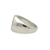 MSB circle logo motif ring