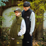 가짜 다운 조끼