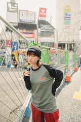 Thunder Logo Raglan Long Tee