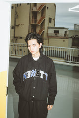 徽標徽標棉線教練夾克