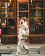 NYLON Lace Up Anorak