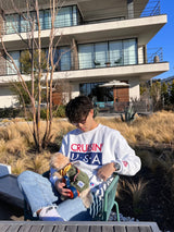 RUSSELL✖HTH collabo college sweat