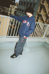 徽標徽標棉線教練夾克